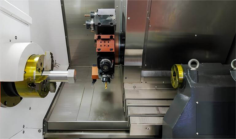 China Horizontal Twin Turret Dual Spindle CNC Turn Mill Machine Price lathe china