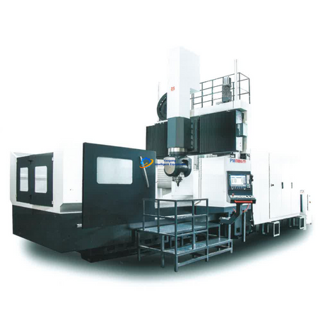 Moving Image Machine PM6027-5AX Moving Beam 5-axis Gantry Machining Center Milling Machine ...