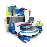 VTH7000ATC+C-III CNC Vertical Turning Center Lathe 6300mm with Driving Tooling