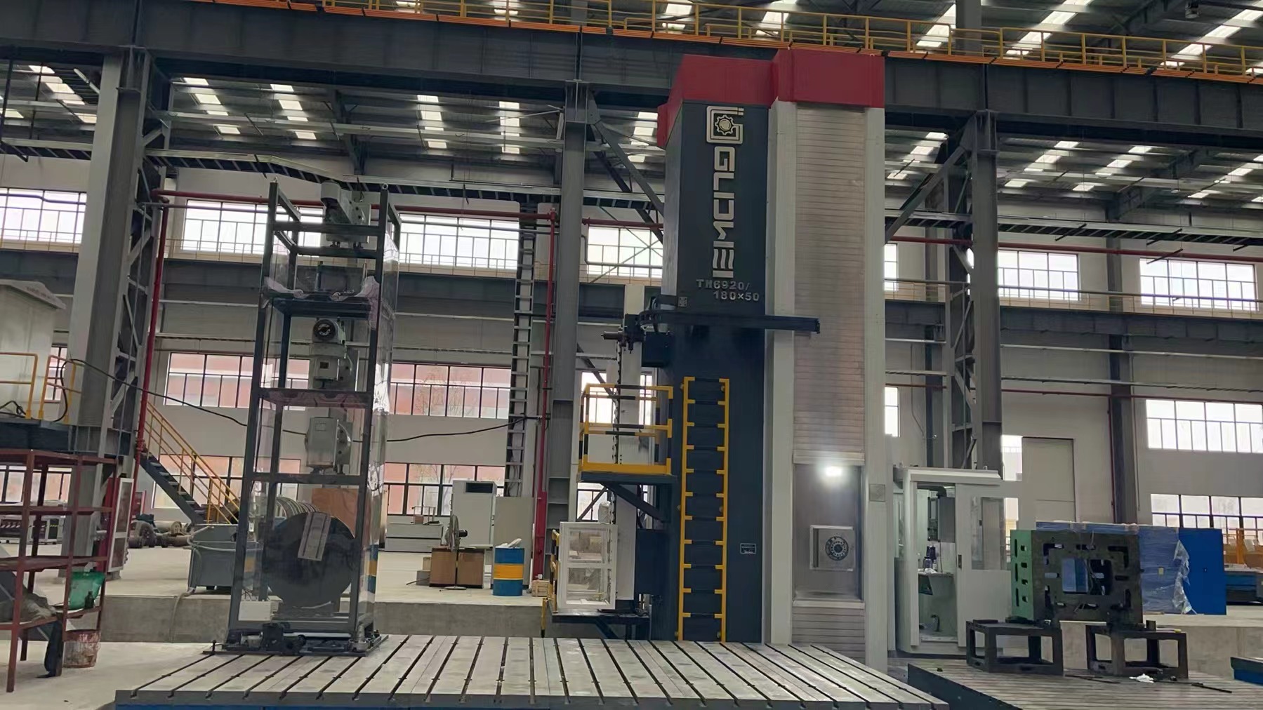 Floor-type Boring Milling Machining Center Horizontal Milling Machine with Two Longitudinally Movable Columns
