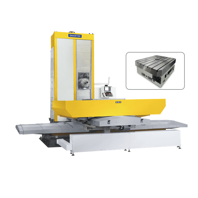 High Precision High Rigidity CNC Fixed Column Type Boring Milling Machining Center