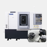 China CNC Automatic Lathe STM-106YC Double Spindle Turning Milling Center