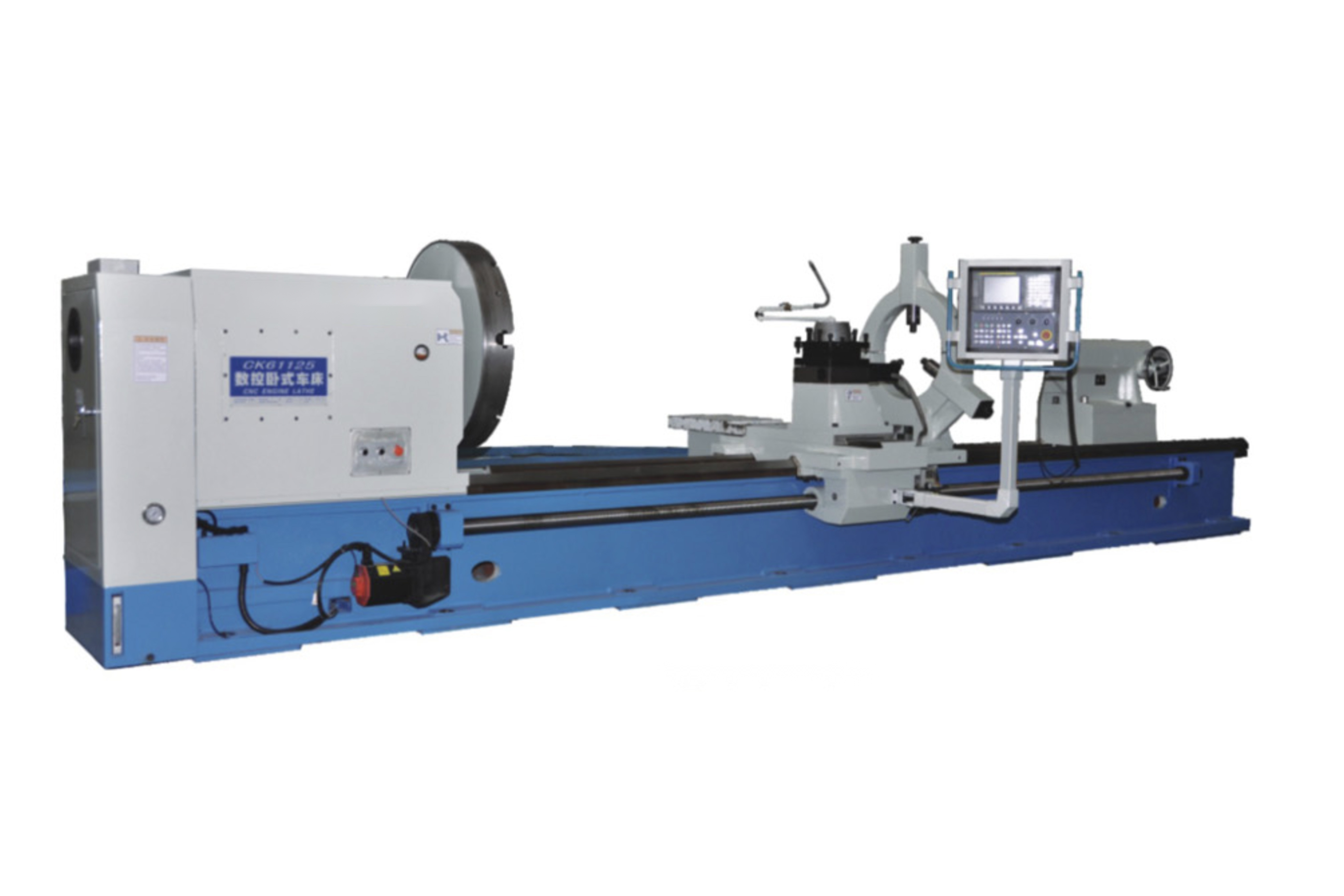 CK61250-10m-63t CNC Heavy-Duty Horizontal Lathe for Machining Shafts, Discs, Sleeves, Special-shaped Surfaces And Screw Workpieces