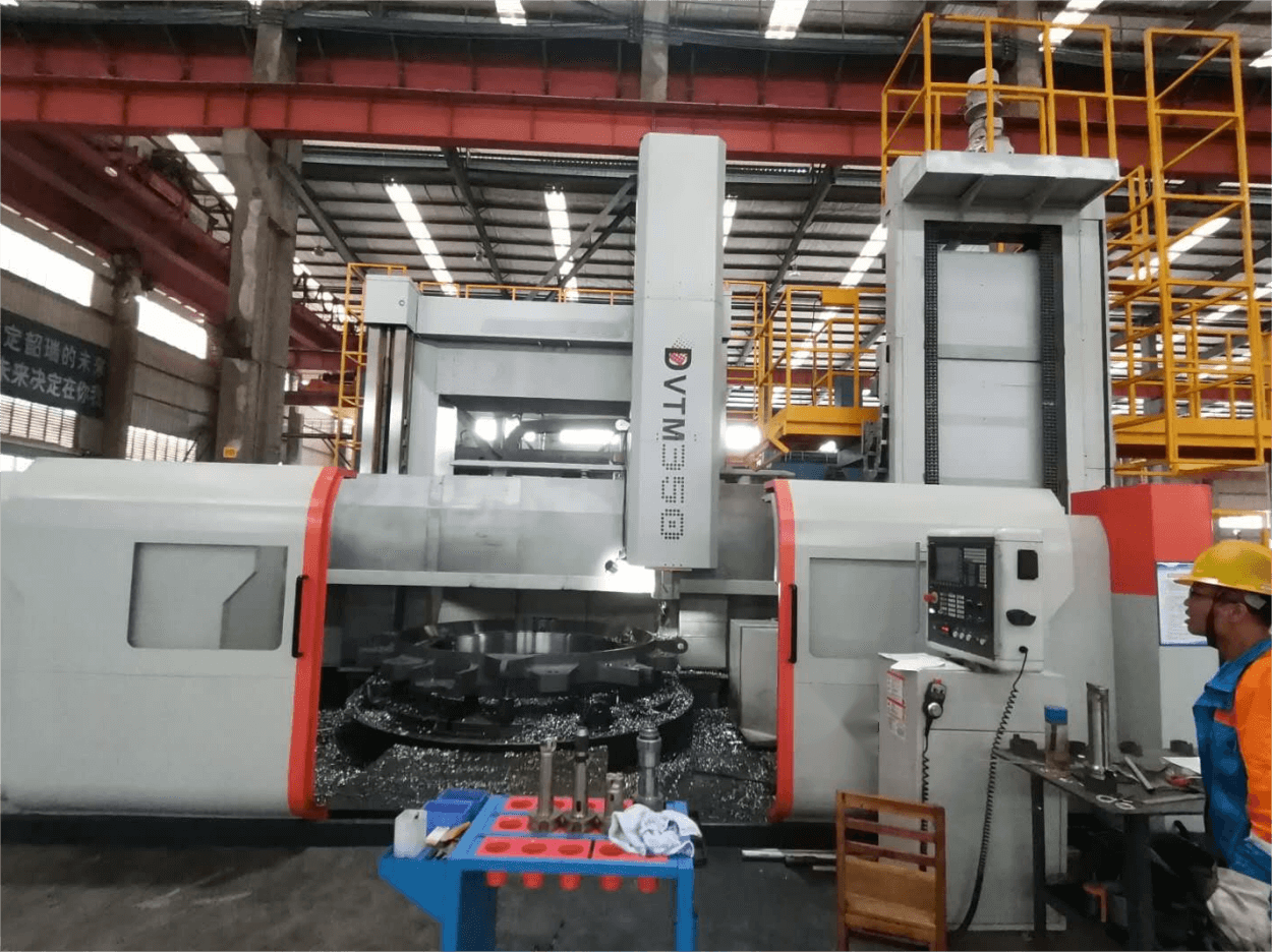 DVTM350X16-20P-MC Double-ball Vertical Turning Milling Machine for Facing Od Turning Boring Cylindrical Grinding (Internal) Thread Cutting (Internal And External) Milling Drilling