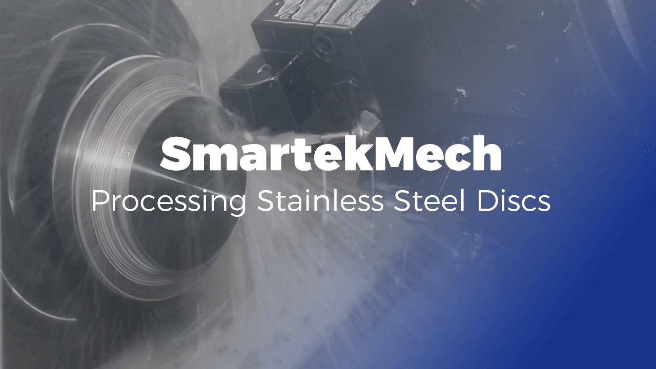 CNC Lathe Processing Stainless Steel Disc