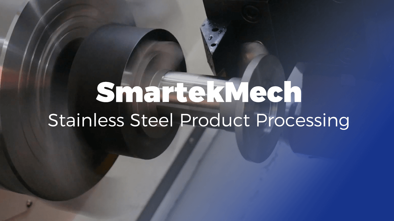 CNC Machine Stainless Steel Product Processing Demo