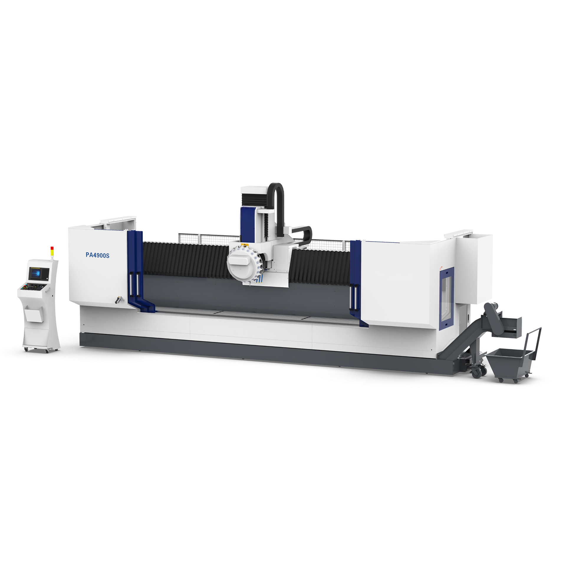 PA4900S CNC Profile Machining Center Integrates Drilling Tapping Milling Used for Processing of Lightweight Aluminum Frames Copper Frames